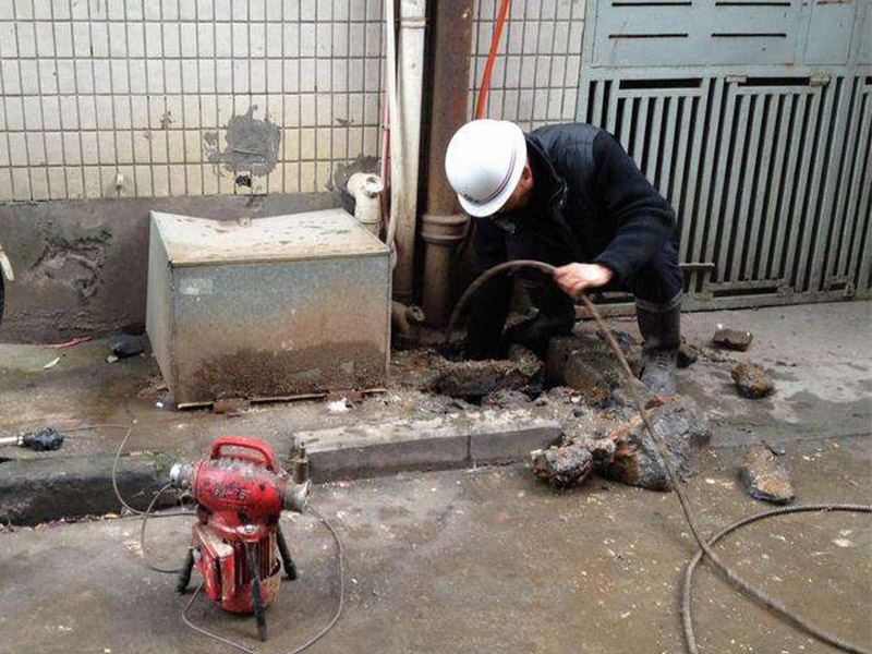 临江疏通下水道-洗菜池疏通